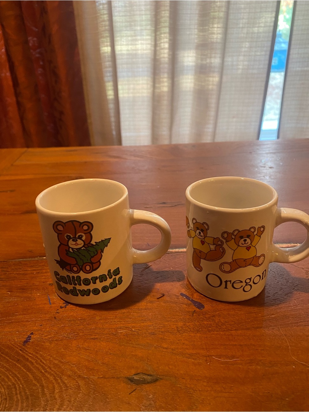 Smith Western Souvenir Cup Set - Oregon / California Redwoods